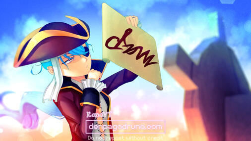 July Illustration - Pirate