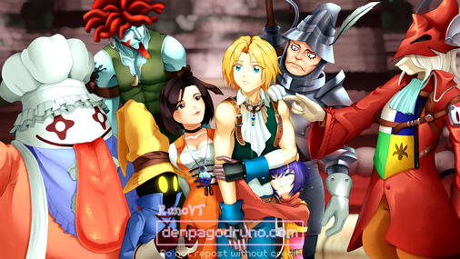 Final Fantasy IX 25th Anniversary Fan Art Project Submission
