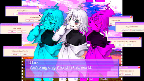 Yunyun Syndrome?! Rhythm Psychosis October 2025 Launch Celebration Illustration